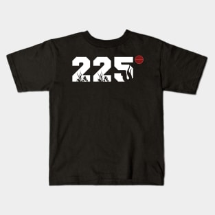 225 degrees Kids T-Shirt